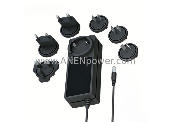 Chine Adaptateur CA/CC échangeable de 72 W, 12 V 6A, 24 V 3A, 48 V 1,5 A pour les instruments industriels, les passerelles IoT fournisseur