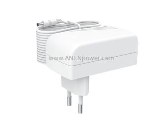 Chine 24W EU Plug CE certifié 12V 24V AC DC Adaptateur 36V alimentation électrique de commutation selon la norme EN/IEC 62368/61558 fournisseur