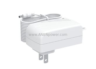 Chine 24 watts Plug américain horizontal UL certifié 12V 24V AC DC Adaptateur 36V alimentation électrique commutée fournisseur