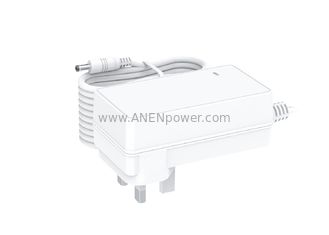 Chine 48W Max UK Plug 12V 4A alimentation électrique commutée 24V 2A Adaptateur AC DC monté au mur avec certification TUV UKCA fournisseur