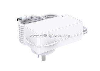 Chine 48W Max AU Plug 12V 4A alimentation électrique commutée 24V 2A Adaptateur CC AC monté sur le mur avec certification SAA RCM fournisseur