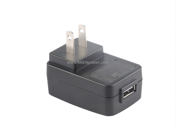Adaptateur d'alimentation AC/DC maximal de 12 W certifié UL FCC - alimentation électrique à commutation par prise 5V 2A, 5V 2.4A, 9V 1.33A, 12V 1A, 24V 500mA fournisseur