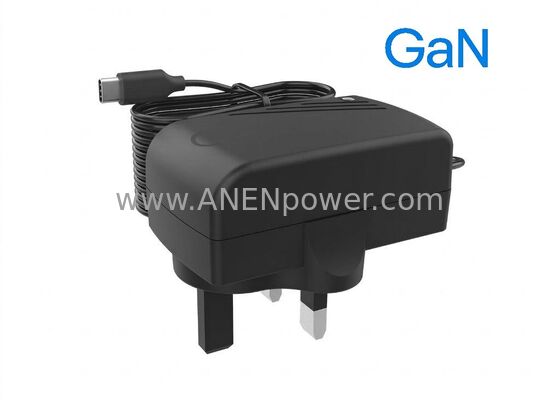 27W GaN USB-C PD alimentation pour Raspberry Pi 5 UK Plug 5.1V 5A Adaptateur de courant élevé stable pour les cartes de développement fournisseur