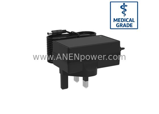 Adaptateur médical à courant continu alternatif de 36 W, sortie 15 V 2,4 A CEI 60601-1 pour moniteur de patient fournisseur